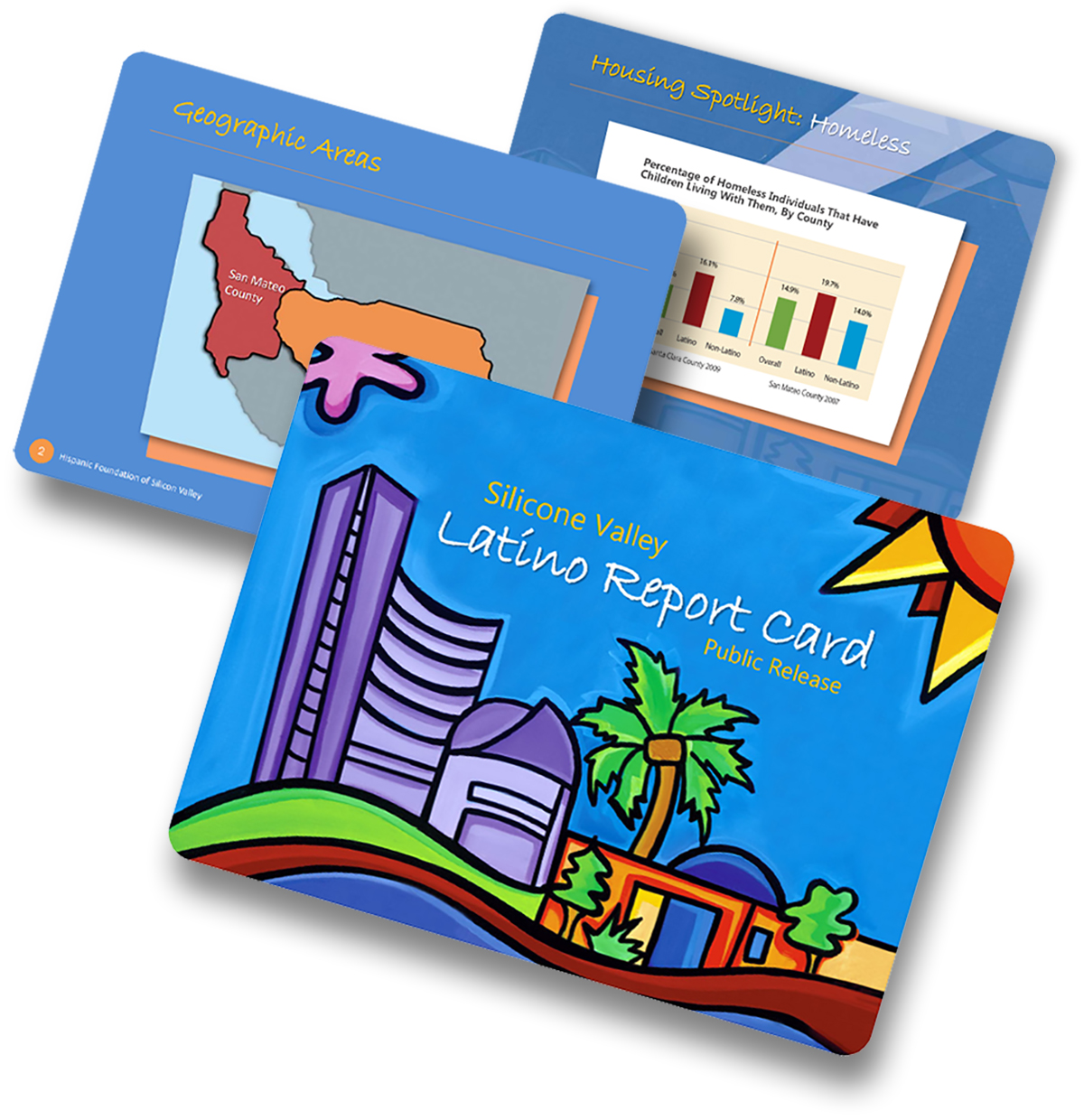 Latino Report Card PowerPoint presentation